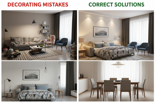 Common Home Decorating Mistakes and How to Avoid Them